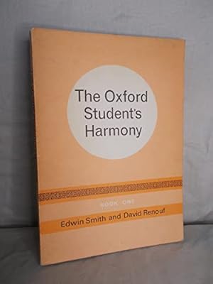 Bild des Verkufers fr The Oxford Student's Harmony: v. 1 zum Verkauf von WeBuyBooks