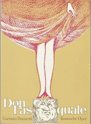 Imagen del vendedor de Programmheft Gaetano Donizetti DON PASQUALE Premiere 23. Februar 1986 Spielzeit 1985 / 86 Nr. 7 a la venta por Programmhefte24 Schauspiel und Musiktheater der letzten 150 Jahre