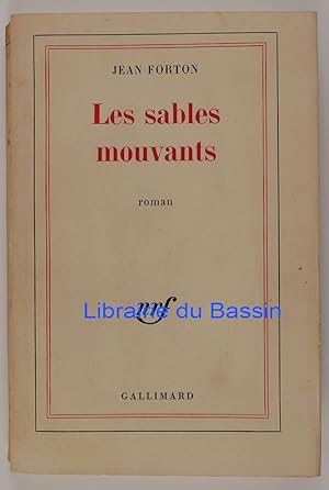 Imagen del vendedor de Les sables mouvants a la venta por Librairie du Bassin