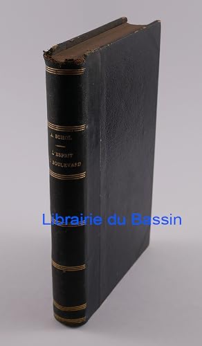 Seller image for L'esprit du Boulevard for sale by Librairie du Bassin