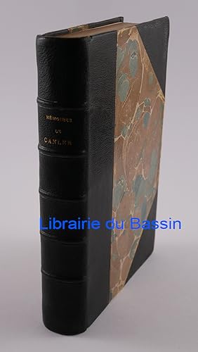 Image du vendeur pour Mmoires de Canler Ancien Chef du Service de Sret mis en vente par Librairie du Bassin