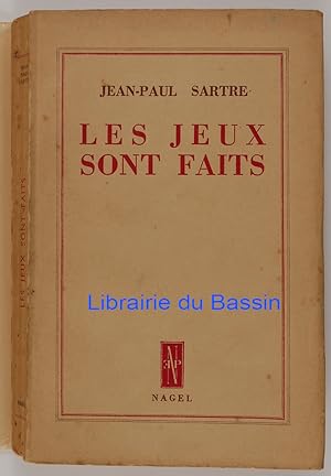 Immagine del venditore per Les jeux sont faits venduto da Librairie du Bassin