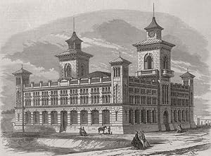 The Exhibition Building at Dunedin, province of Otago