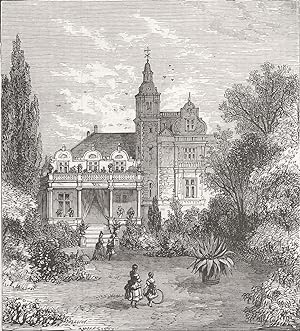 The Villa Rolighed (Peace), Where Hans Christian Andersen Died