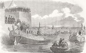 Embarkation of The King of Portugal, at Lisbon