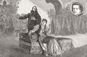 The Opera season-scene from Herr Rubinstein's new opera, "Il Demonio," at Covent garden theatre