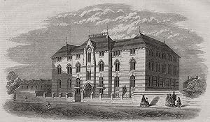 The Albert Memorial industrial schools at Birkenhead, built by Mr. W. Jackson, M.P