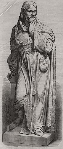 Statue of Sir Michael de la Pole, at Hull