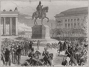 The military triumph at Berlin: unveiling the statue of King Frederick William III