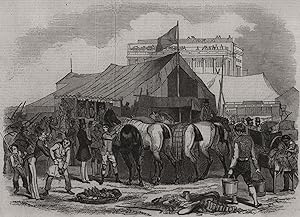 Arrival at the course - Ascot Races - 1846
