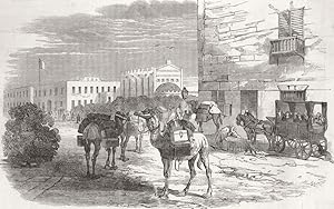 Arrival Of Indian & Australian Mails At Alexandria