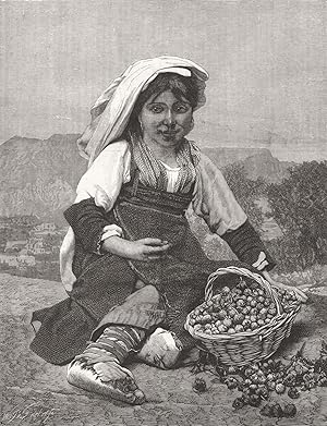 The young Italian fruit-seller