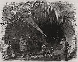 Seller image for Skating in the Regent's Canal Tunnel for sale by Antiqua Print Gallery