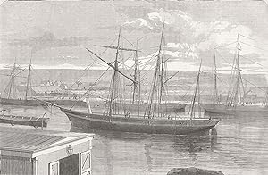 Seller image for The "Fox" Arctic discovery vessel sent by Lady Franklin in search of the missing expedition for sale by Antiqua Print Gallery