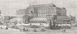 The Forthcoming Philadelphian centennial Exhibition in 1876- The Horticultural hall