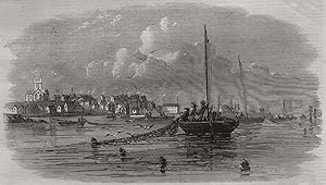 Herring boats off Dunbar - The herring fishery
