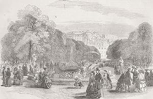 Villa Reale, the promenade of Naples - Sketches from Naples