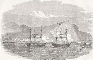 Arica, in Peru, attacked by the Squadron of General Viranco