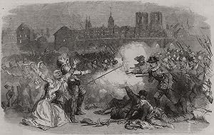 Scene from "The Huguenots", at Her Majesty's Theatre