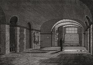 The Artists' Corner in the crypt of St. Paul's: the grave of Landseer