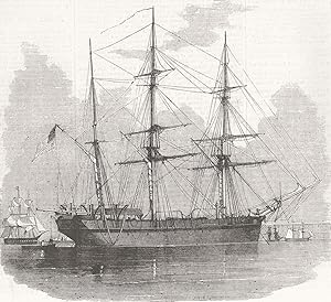 The Arctic discovery ship "Resolute," presented to Her Majesty by the American Government