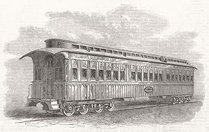 Pullman's sleeping Railway-car - The Pacific Union railway of America