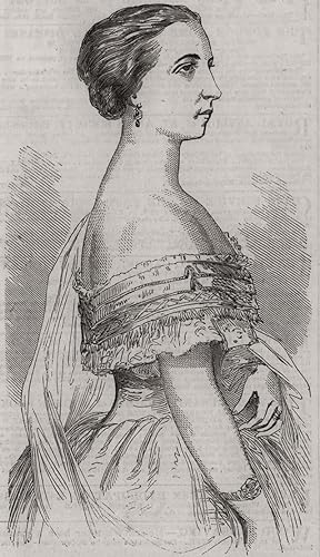 Mlle Titiens, the new Prima Donna at Her Majesty's Theatre