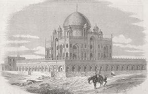 Tomb of the Emperor Humayon, where the two sons and grandson of the king of Delhi were concealed