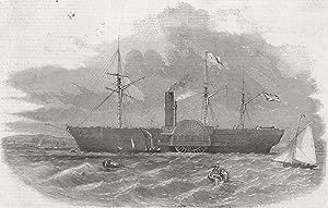 The Indian Empire, Mail steamer on the new Atlantic route