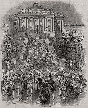 Inauguration of President Polk - approach to the Capitol