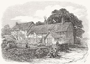 Anne Hathaway's Cottage, at Shottery, near Stratford - Shakespere and Stratford-upon-Avon