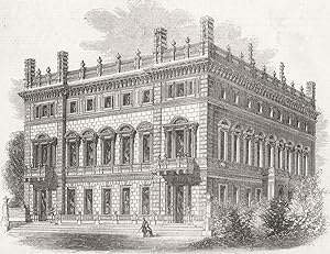 Bridgewater House, Green Park, the town mansion of the Earl of Ellesmere