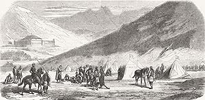 Camp of the frontier commission, at Dragal