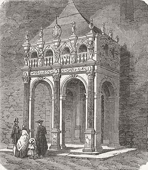 Imagen del vendedor de Entrance to Jesuits' college, at Dole a la venta por Antiqua Print Gallery