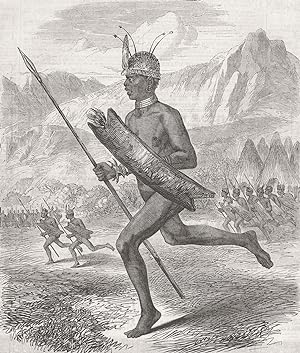 Commoro, Chief of The Latooka Tribe - Mr. S. W. Baker's Explorations in Central Africa