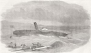 Wreck of H.M. steam-sloop "Hecla," off Gibraltar