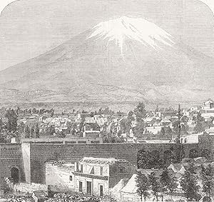 The volcano of misti, or arequipa, in Southern Peru