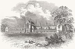 St. Peter's Hospital, East-Hill, Wandsworth - from the railway