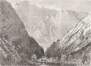 The Abyssinian Expedition : Tubboo, the fourth Halting-place in the Tekonda Pass