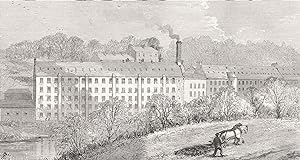 Livingstone's birth-place and the factory where he worked as a Piecer