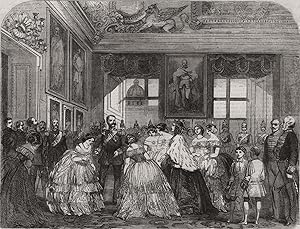 Reception of the Princess Frederick William by the Princesses of the Royal Household at Berlin
