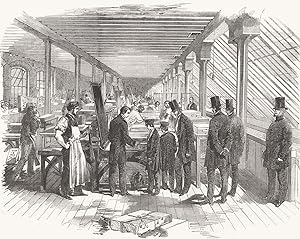 Visit of the Prince of Wales and Prince Alfred to Messrs. Day and son's Lithographic Establishment
