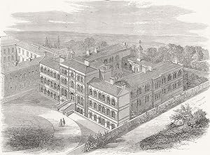 Exterior view of the Cancer Hospital, Brompton (after a design by Mr. John Young, Jun)
