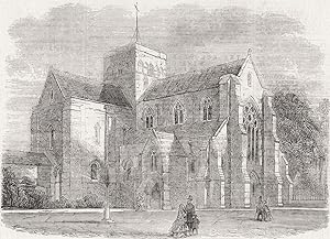 Seller image for The Church of St. Cross, Winchester for sale by Antiqua Print Gallery