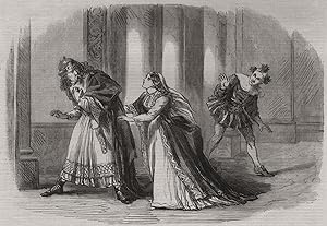 Scene from "The Comedy of Errors," as performed in the festival pavilion - The Shakespeare commem...