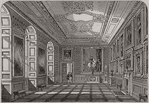 State Apartments - the Vandyck room - Return of the court to Windsor Castle