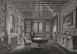 The Crimson drawing-room - Beckford's Tower