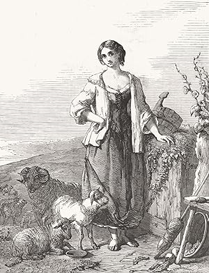 The Shepherd's daughter - Opening of the British Institution
