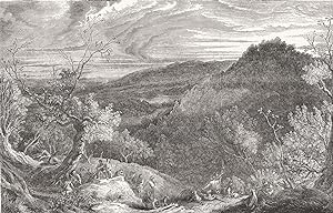 A boar-hunt in England - olden time