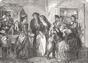 The arrest of Louis XVI and his family, at Varennes, in June, 1791
